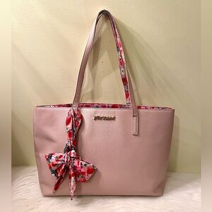 Betsy Johnson Large Strawberry Pink Tote